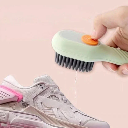 Sac pour machine à laver les chaussures avec ensemble de brosses à poils souples