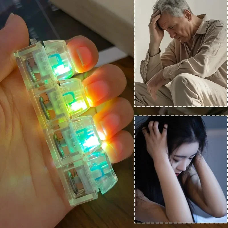 Light Up Keyboard Key Stress Relief Clickable LED Button Toy for Anxiety Office Desk Accessory