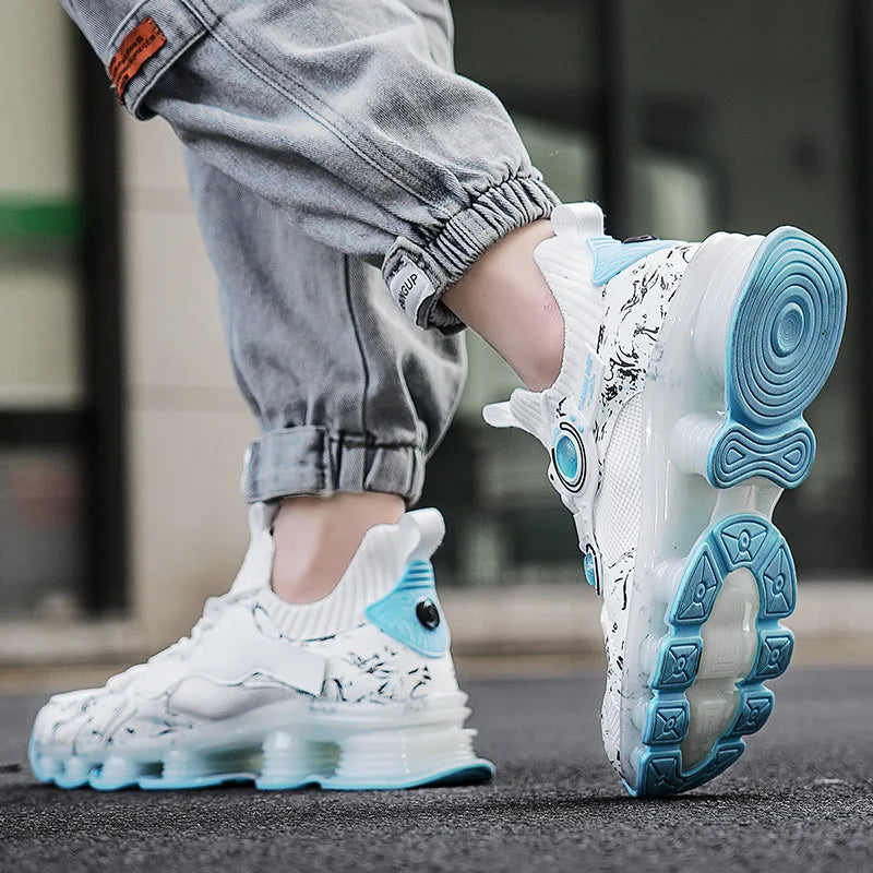 YRZL  Platform Sneakers - Designer Blade Running Shoes