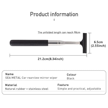 Car Rearview Mirror Wiper & Window Cleaning Tool