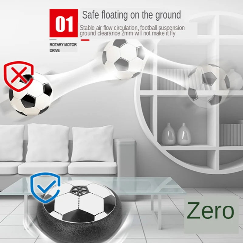 Hover Soccer Ball – LED Floating Football for Kids