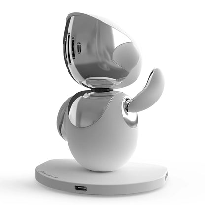 Eilik Chrome Silver - Interactive AI Robot Desk Companion