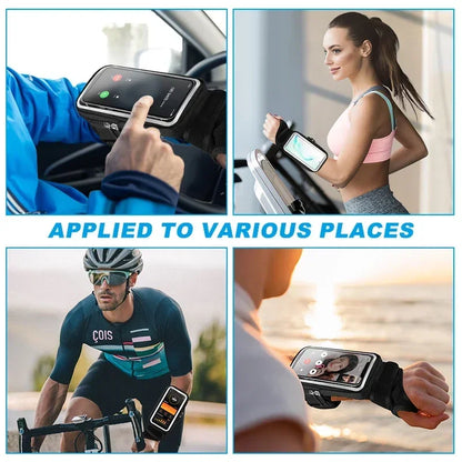 HAISSKY Running Armband - Touch Screen Sports Wristband for iPhone