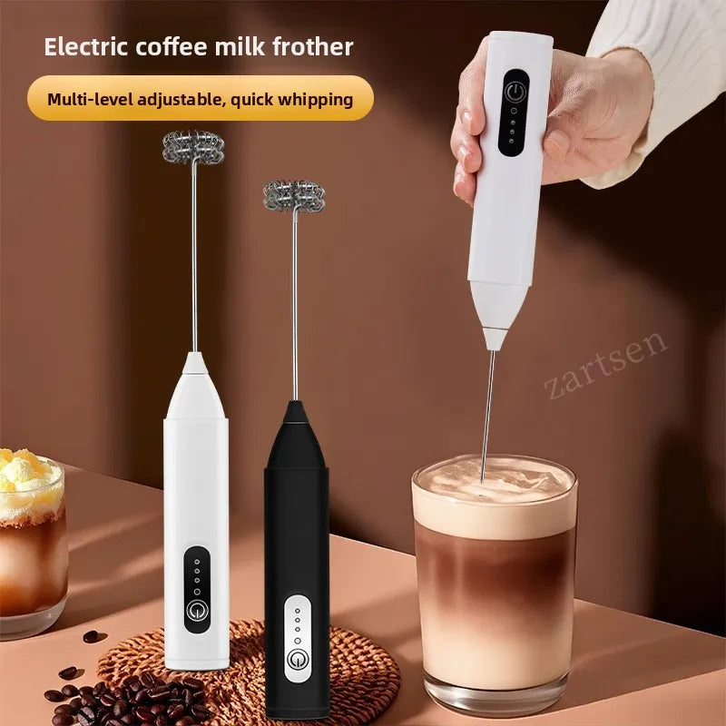 Mini Handheld Milk Frother - Coffee & Cappuccino Mixer
