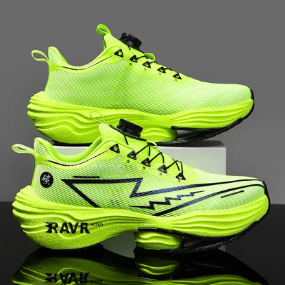 RAVR Carbon Plate Running Shoes - Cushioning Marathon Athletic