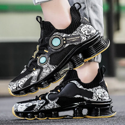 YRZL  Platform Sneakers - Designer Blade Running Shoes