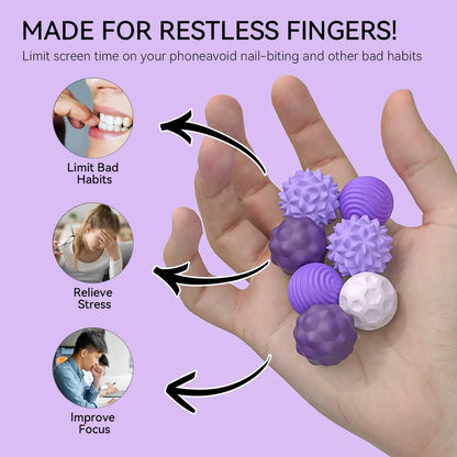 Silicone Magnetic Sensory Balls – for Stress & Anxiety Relief