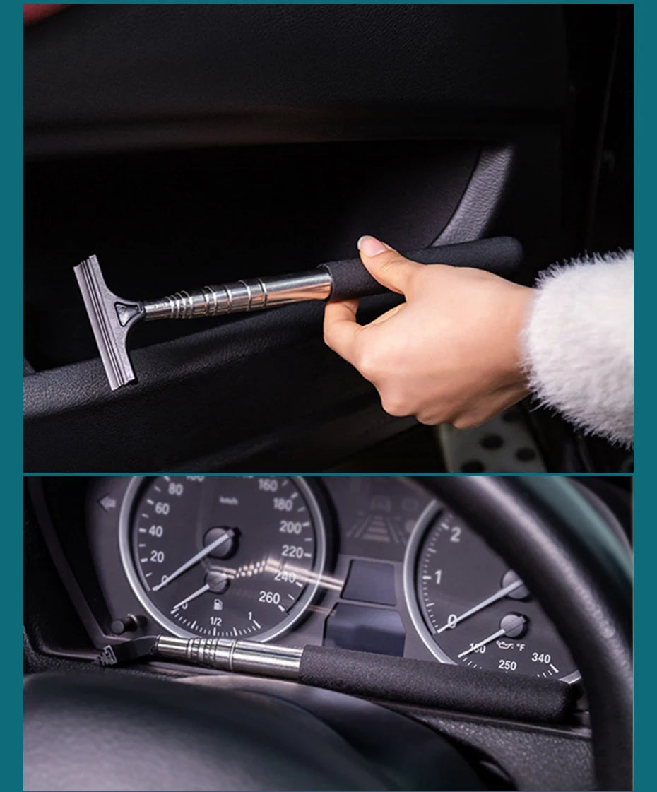 Car Rearview Mirror Wiper & Window Cleaning Tool