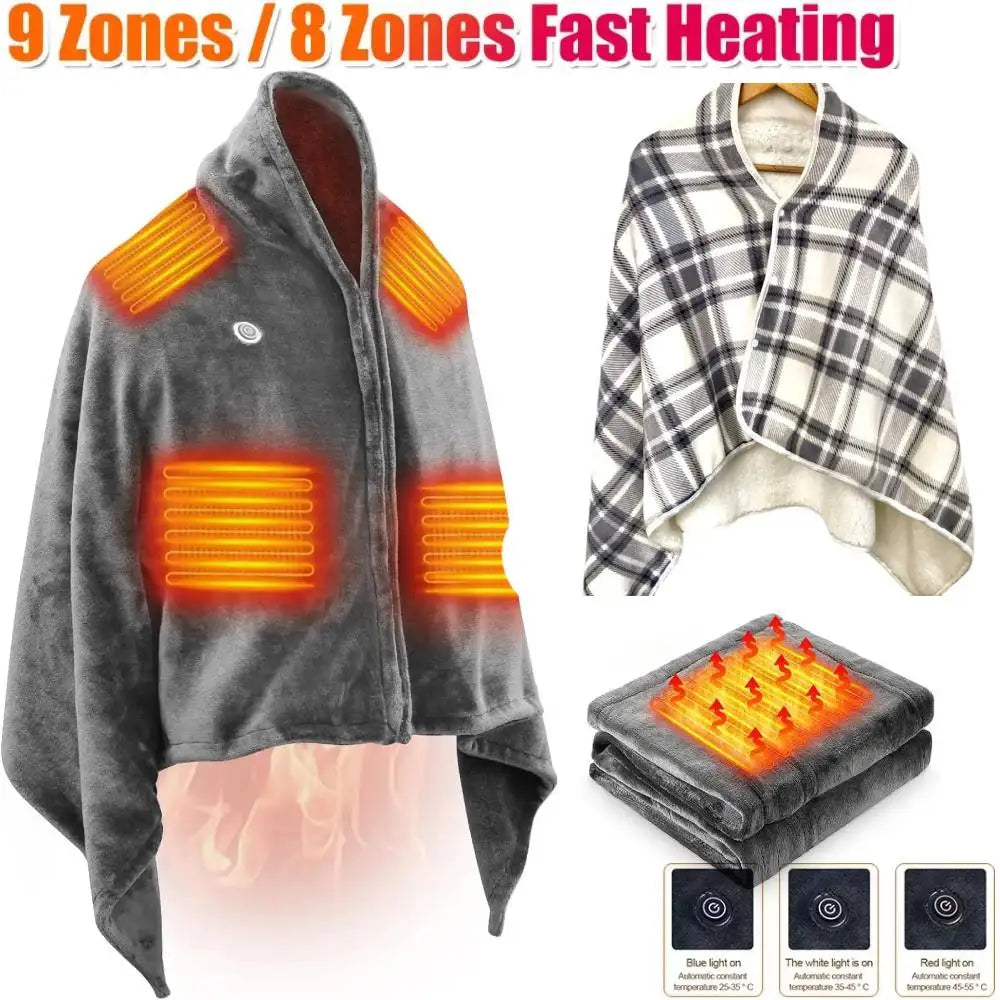 CozyHeat – Electric Heating Shawl & Blanket