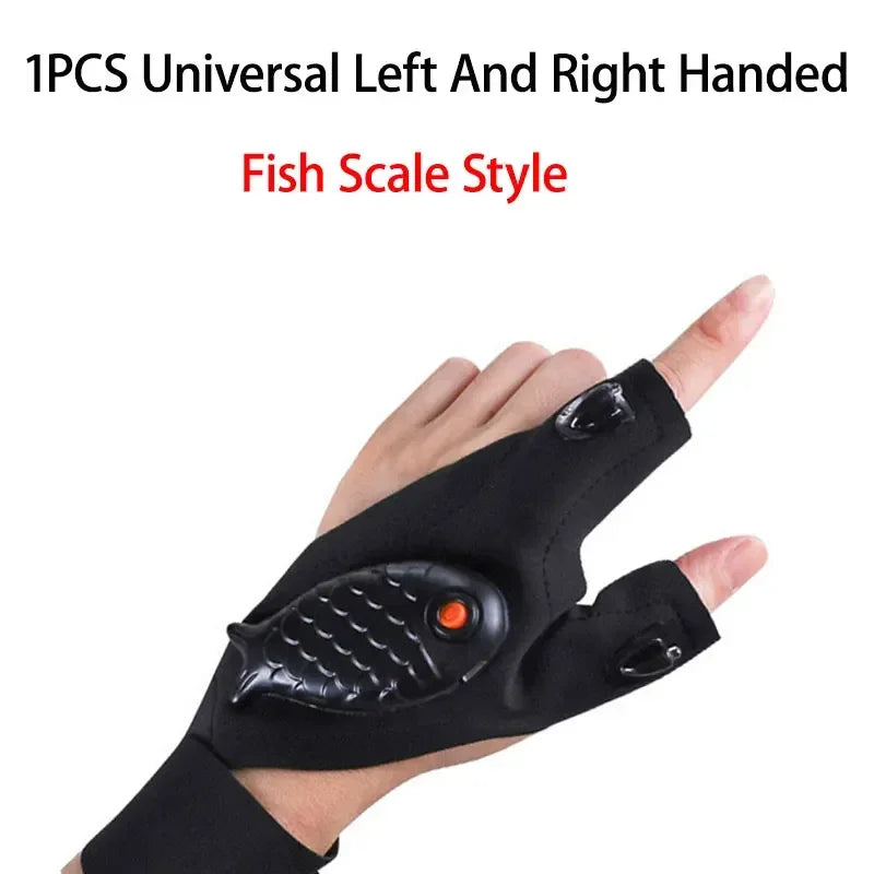 Light-Up Gloves - Breathable Adjustable