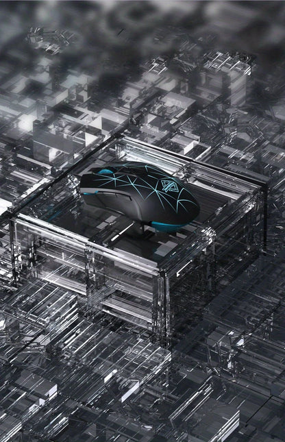 Ajazz AJ52Pro RGB Wireless Gaming Mouse – 4800 DPI rechargeable Mouse