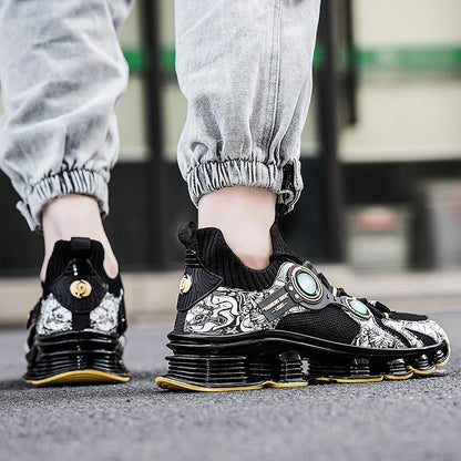 YRZL  Platform Sneakers - Designer Blade Running Shoes