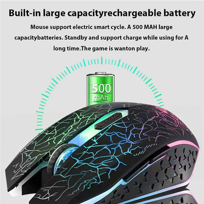 2.4G Wireless RGB Gaming Mouse