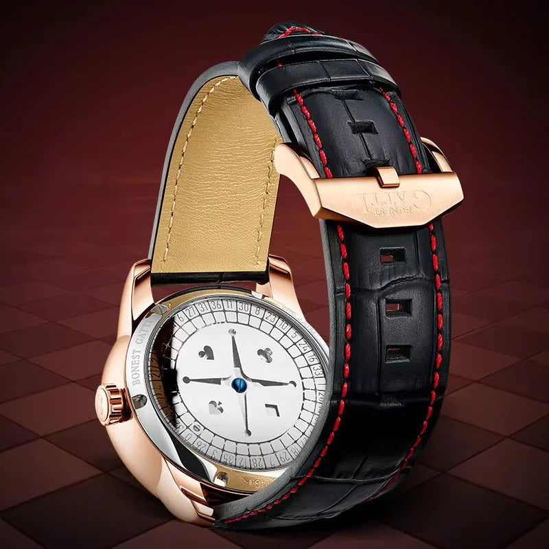 BONEST GATTI Luxury Rotating Roulette Watch