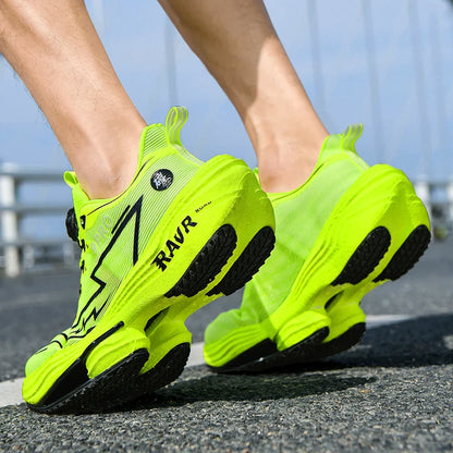 RAVR Carbon Plate Running Shoes - Cushioning Marathon Athletic
