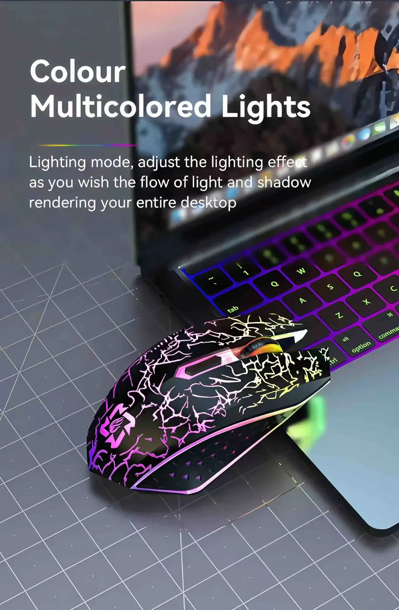 2.4G Wireless RGB Gaming Mouse