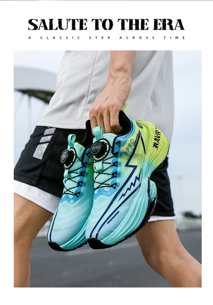 RAVR Carbon Plate Running Shoes - Cushioning Marathon Athletic