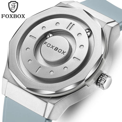 FOXBOX Watch - Magnetic Scrolling Pointer Waterproof Quartz