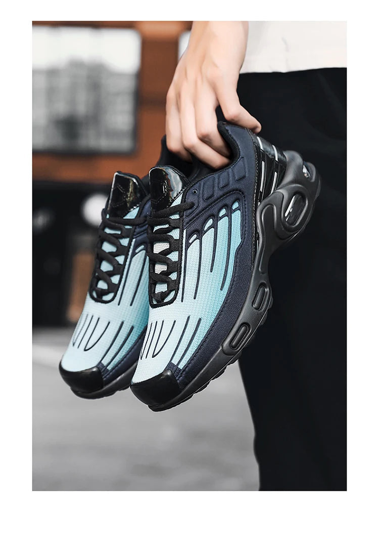 Men's Lightweight Running Shoes - Breathable Non-Slip Sports Sneakers