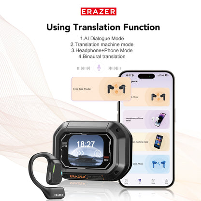 Erazer XP6 – AI Translator Wireless Gaming Earbuds
