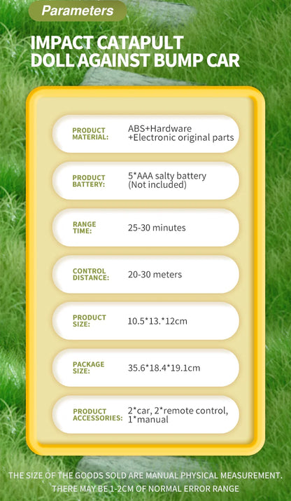 CrashMasters – Kids Battle Duo Remote Control Cars