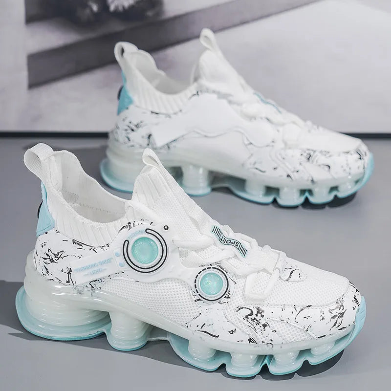 YRZL  Platform Sneakers - Designer Blade Running Shoes