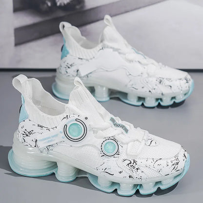 YRZL  Platform Sneakers - Designer Blade Running Shoes