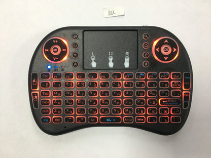 Mini wireless keyboard with touchpad