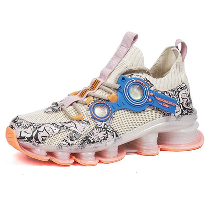 YRZL  Platform Sneakers - Designer Blade Running Shoes