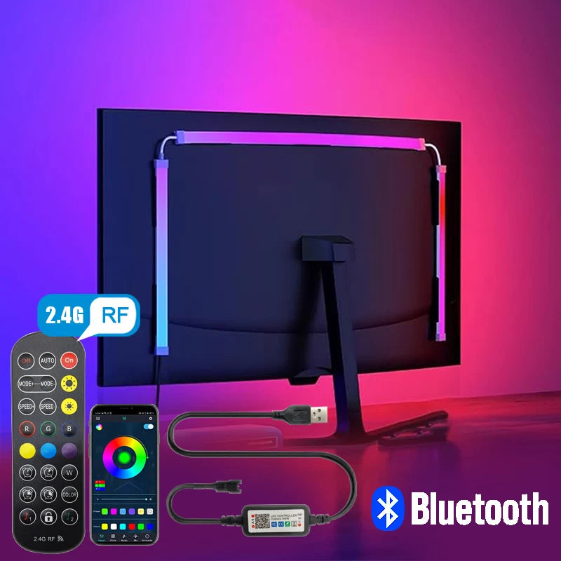 RGBIC LED Monitor Light Strip –  Sync Lights