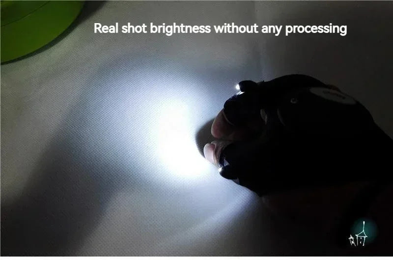 Light-Up Gloves - Breathable Adjustable