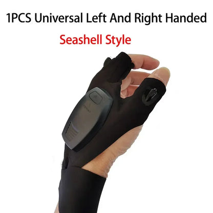 Light-Up Gloves - Breathable Adjustable