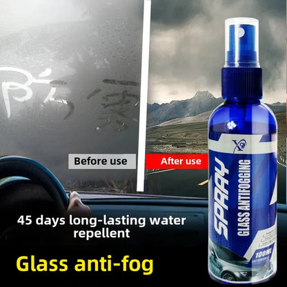 Car Fog & Rain Repellent Coating — Rearview Mirror & Windshield