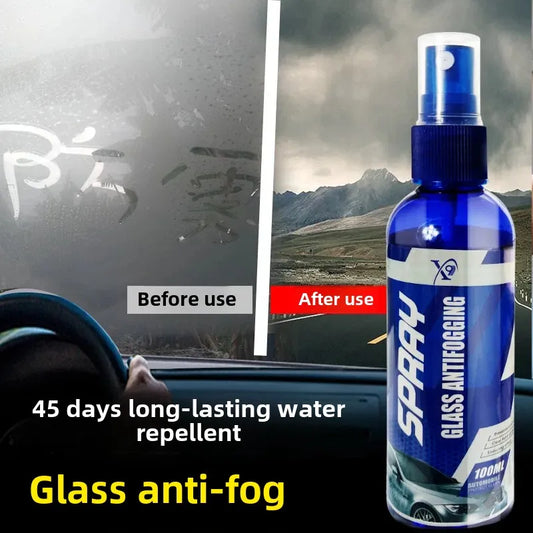 Car Fog & Rain Repellent Coating — Rearview Mirror & Windshield