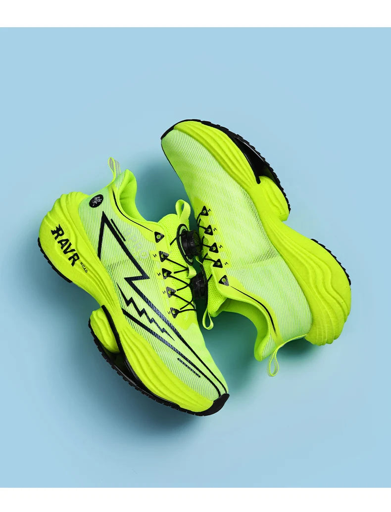 RAVR Carbon Plate Running Shoes - Cushioning Marathon Athletic