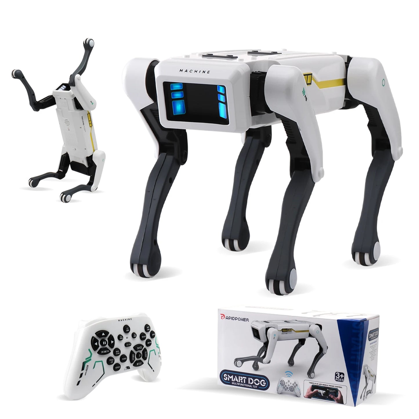 SmartPup AI Robot Dog - Voice Dialogue APP Control Programmable
