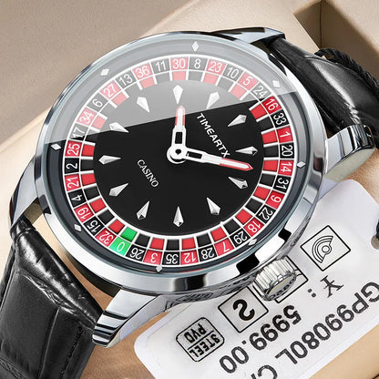 TIMEARTX Roulette Watch - waterproof