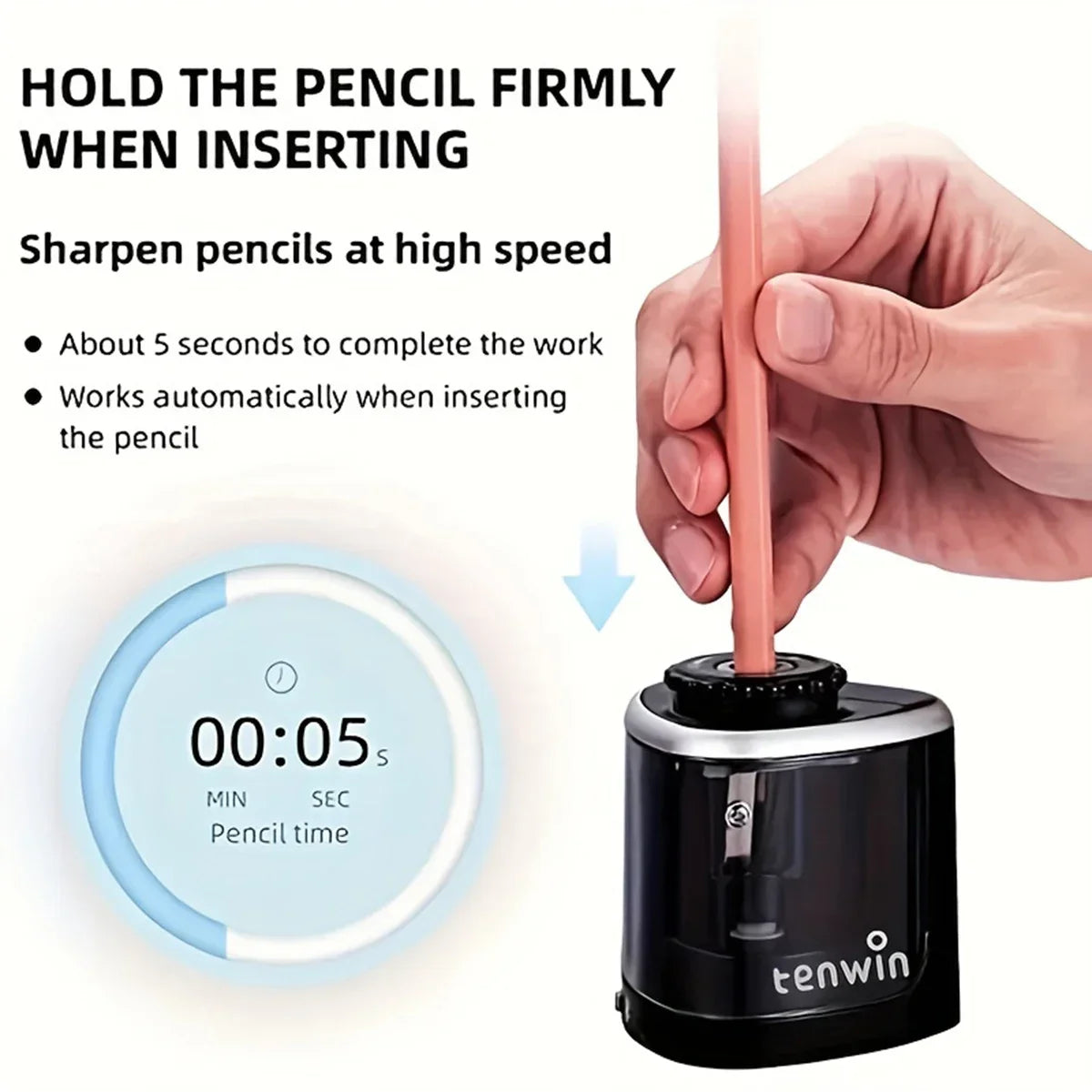 Electric Desktop Pencil Sharpener