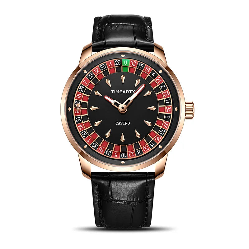 TIMEARTX Roulette Watch - waterproof