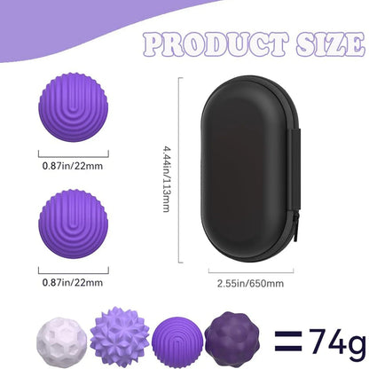 Silicone Magnetic Sensory Balls – for Stress & Anxiety Relief