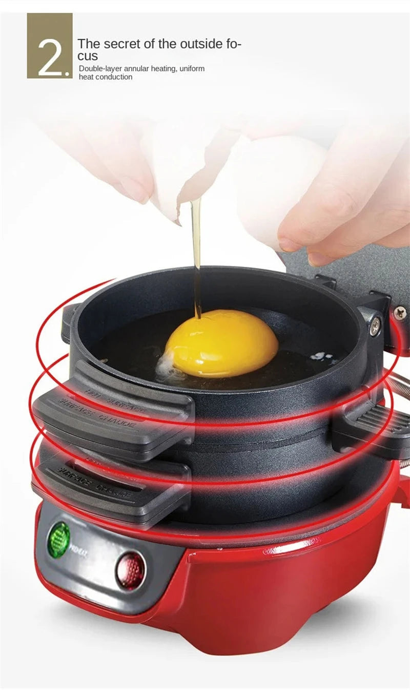Portable Multifunctional Burger Machine