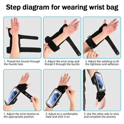 HAISSKY Running Armband - Touch Screen Sports Wristband for iPhone