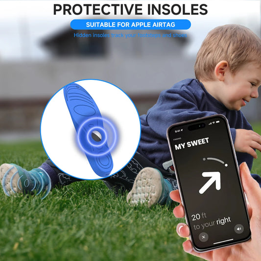 SmartSole – Airtag-Friendly Hidden Shoe Insert for Kids