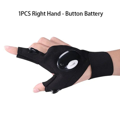 Light-Up Gloves - Breathable Adjustable