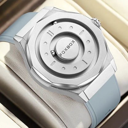 FOXBOX Watch - Magnetic Scrolling Pointer Waterproof Quartz
