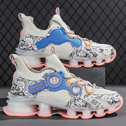 YRZL  Platform Sneakers - Designer Blade Running Shoes