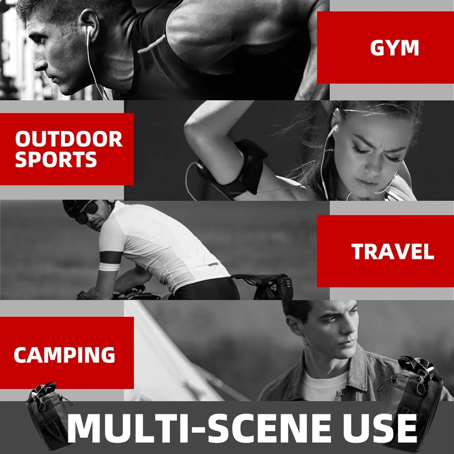 MagniFit – Magnetic Gym & Cycling Water Bottle Bag