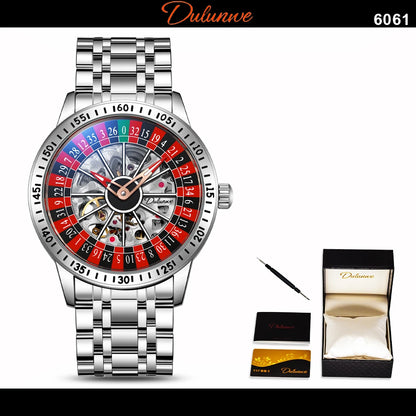 DULUNWE Spinning Roulette Automatic Watch