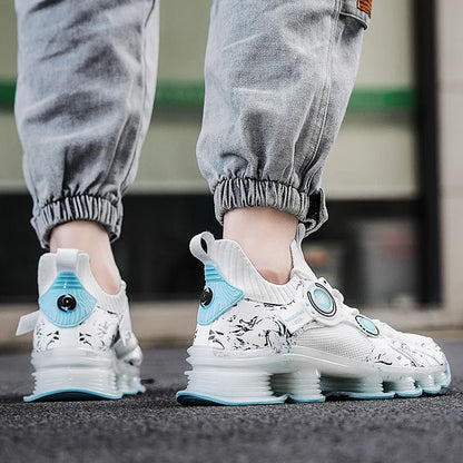 YRZL  Platform Sneakers - Designer Blade Running Shoes