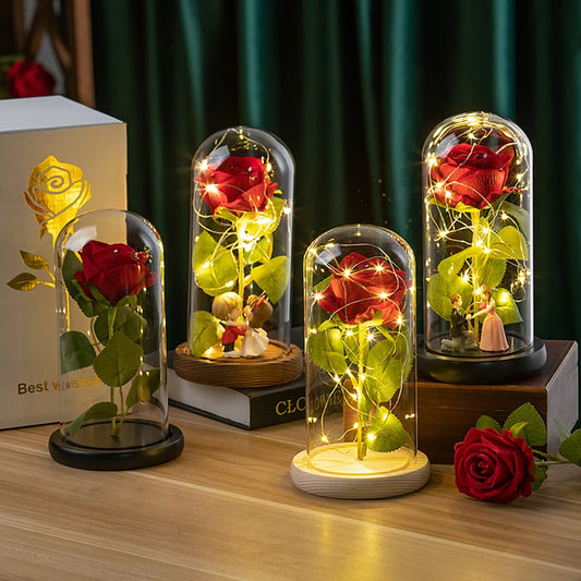 Eternal Rose with LED Light
